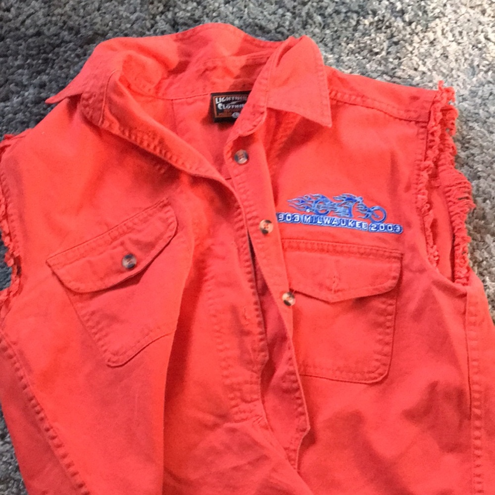 Harley Davidson Denim Vest